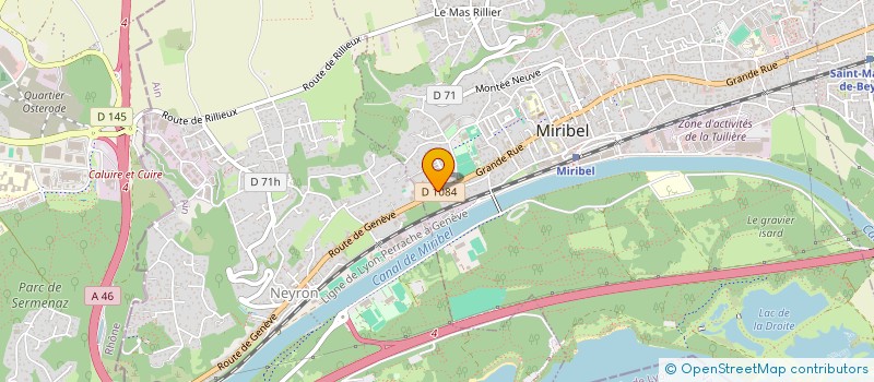 localisation de l'entreprise MONSIEUR JORGE LEVIN à MIRIBEL