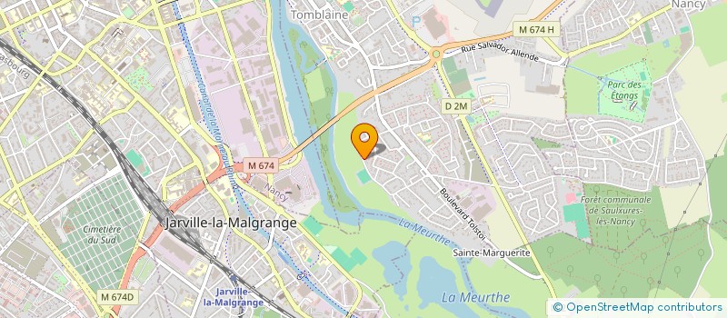 localisation de l'entreprise MONSIEUR JORGE MACHADO  TOMBLAINE