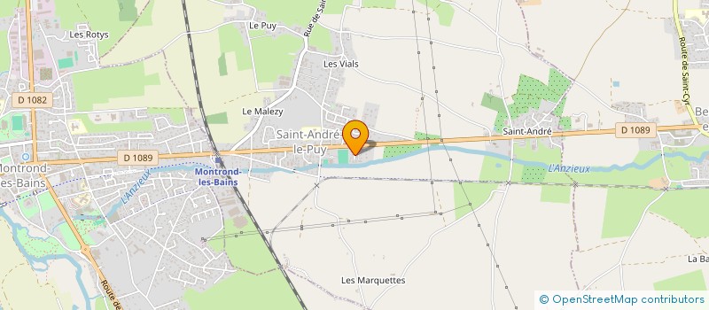 localisation de l'entreprise MONSIEUR JORGE MAGALHAES DE FREITAS  SAINT-ANDRE-LE-PUY