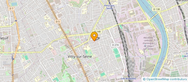 localisation de l'entreprise MONSIEUR JORGE-MANUEL ARAUJO RODRIGUES à VITRY-SUR-SEINE