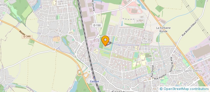 localisation de l'entreprise MONSIEUR JORGE MANUEL MARTINS VIDINHA  CESSON