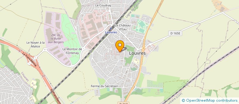localisation de l'entreprise MONSIEUR JORGE MARQUES à LOUVRES