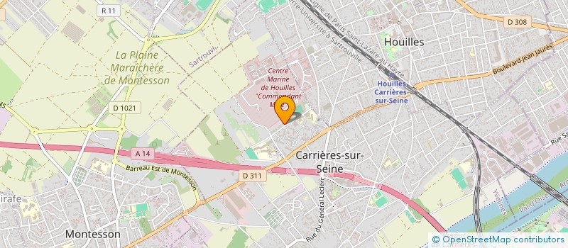 localisation de l'entreprise MONSIEUR JORGE MARQUES GASPAR à CARRIERES SUR SEINE