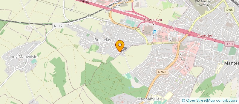 localisation de l'entreprise MONSIEUR JORGE MARTINEZ-LEBOUCQ  BUCHELAY