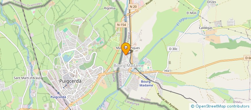 localisation de l'entreprise MONSIEUR JORGE MELGARES  BOURG-MADAME