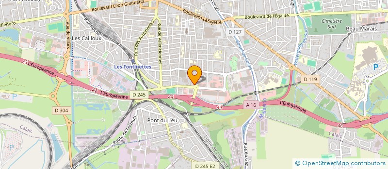 localisation de l'entreprise MONSIEUR JORGE MESTRES SOLA  CALAIS