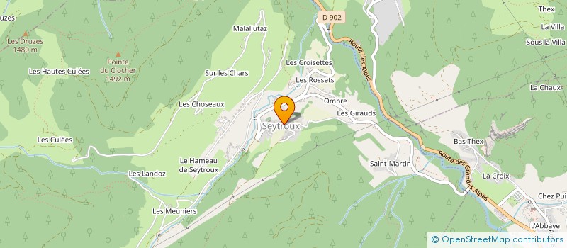 localisation de l'entreprise MONSIEUR JORGE NOGUEIRA TEIXEIRA DE SOUSA  SEYTROUX