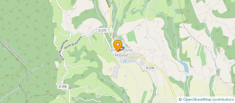 localisation de l'entreprise MONSIEUR JORGE OCHOA GAVALDON  SAINT ANTOINE L'ABBAYE