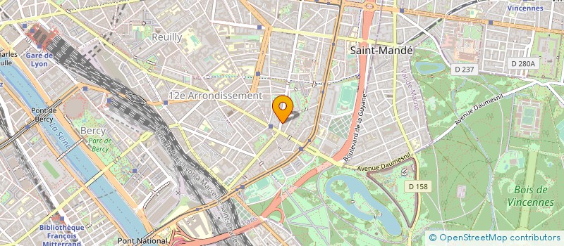 localisation de l'entreprise MONSIEUR JORGE ORTA  PARIS