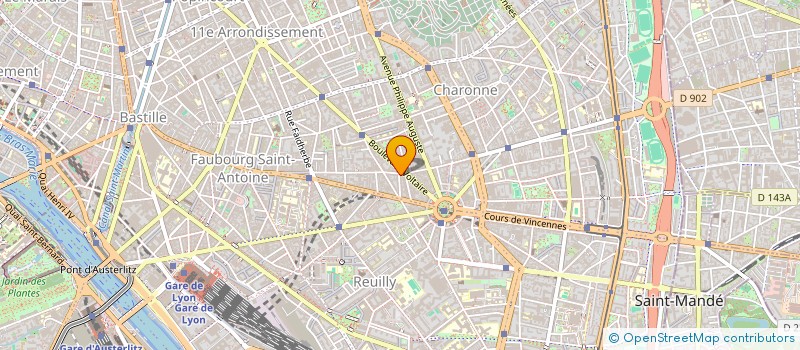 localisation de l'entreprise MONSIEUR JORGE OSPINA VASQUEZ  PARIS