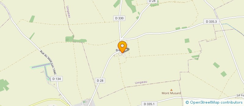 localisation de l'entreprise MONSIEUR JORGE PAGAIME à UMPEAU