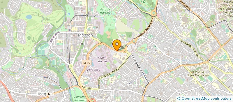 localisation de l'entreprise MONSIEUR JORGE PARRA CASTANO à MONTPELLIER