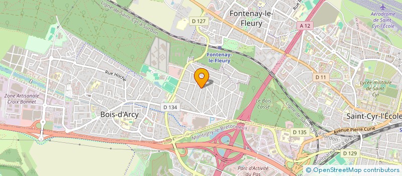 localisation de l'entreprise MONSIEUR JORGE PEREIRA à BOIS-D'ARCY