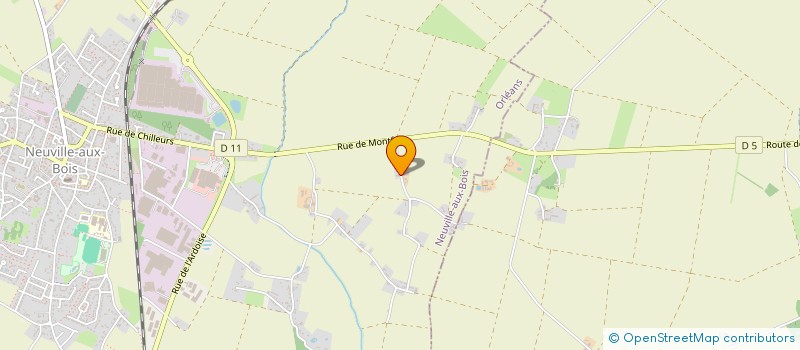 localisation de l'entreprise MONSIEUR JORGE PEREIRA DE OLIVEIRA à NEUVILLE-AUX-BOIS