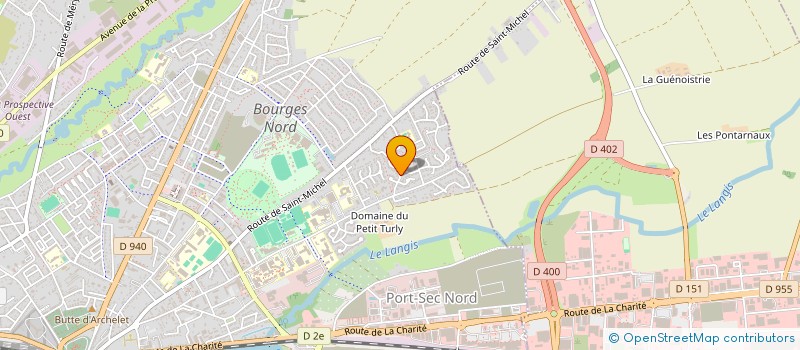 localisation de l'entreprise MONSIEUR JORGE PEREIRA GONCALVES  BOURGES