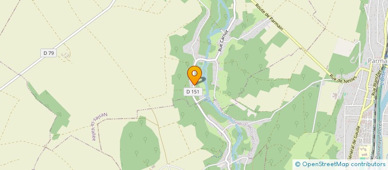 localisation de l'entreprise MONSIEUR JORGE PEREIRA RIBEIRO  NESLES-LA-VALLEE