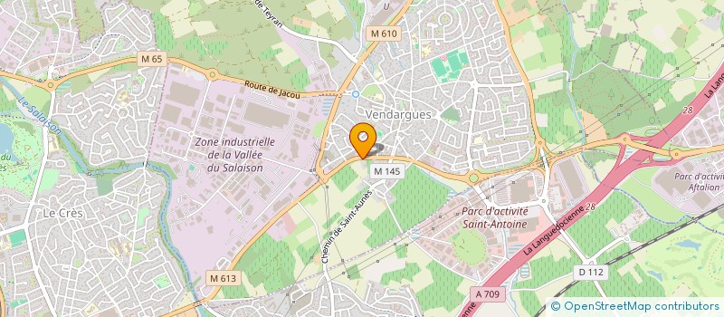 localisation de l'entreprise MONSIEUR JORGE POLO DIVIU à VENDARGUES