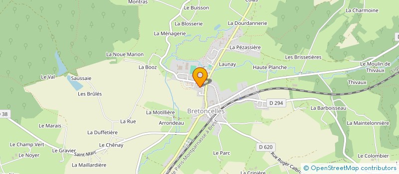 localisation de l'entreprise MONSIEUR JORGE RAMOS GARRIDO à BRETONCELLES
