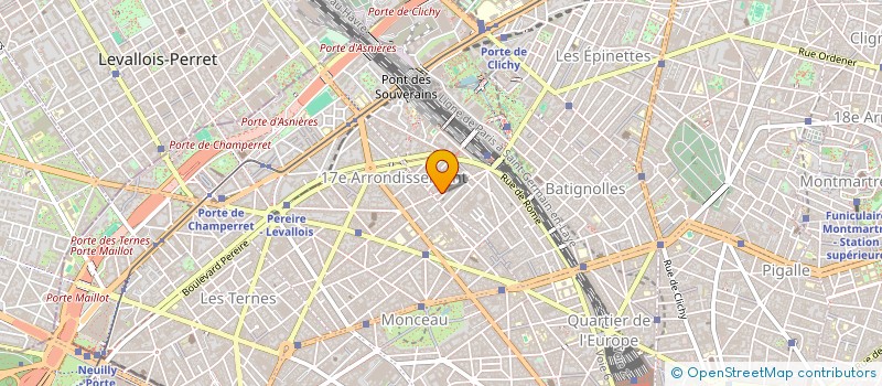 localisation de l'entreprise MONSIEUR JORGE RINCON QUIROZ  PARIS