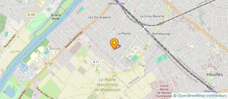 localisation de l'entreprise MONSIEUR JORGE SALGUERO GIRALDO  SAINT-DENIS-DE-PILE