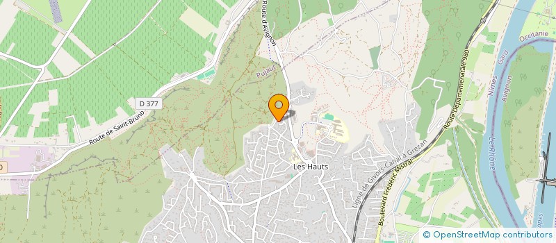 localisation de l'entreprise MONSIEUR JORGE SAMPERA  VILLENEUVE-LES-AVIGNON