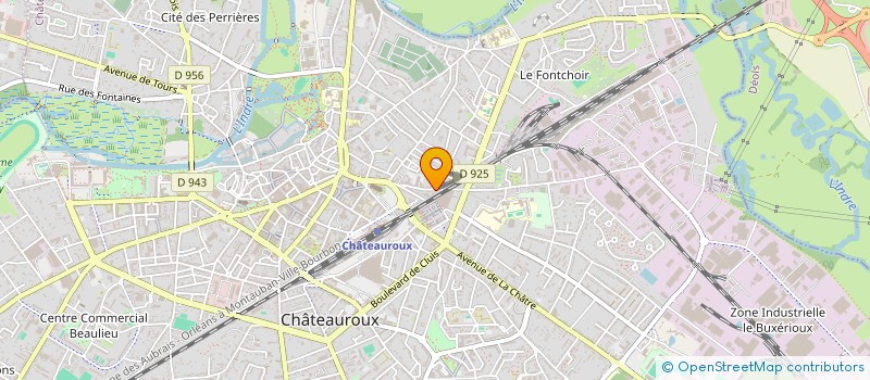 localisation de l'entreprise MONSIEUR JORGE SANCHEZ VEIRA à CHATEAUROUX