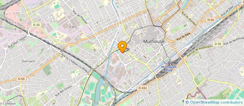 localisation de l'entreprise MONSIEUR JORGE SOULIER  MULHOUSE