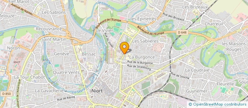 localisation de l'entreprise MONSIEUR JORGE TEIXEIRA DE SOUSA à NIORT