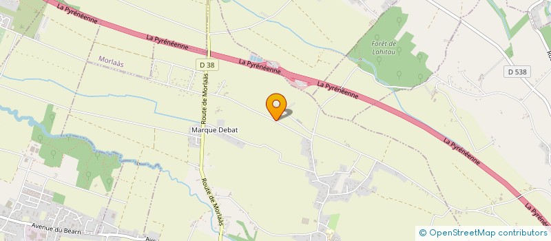 localisation de l'entreprise MONSIEUR JORGE VICENTE FERNANDES à SENDETS