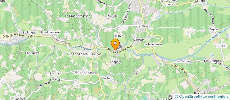 localisation de l'entreprise MONSIEUR JORGE VILAS  SAINT-ETIENNE-DES-OULLIERES