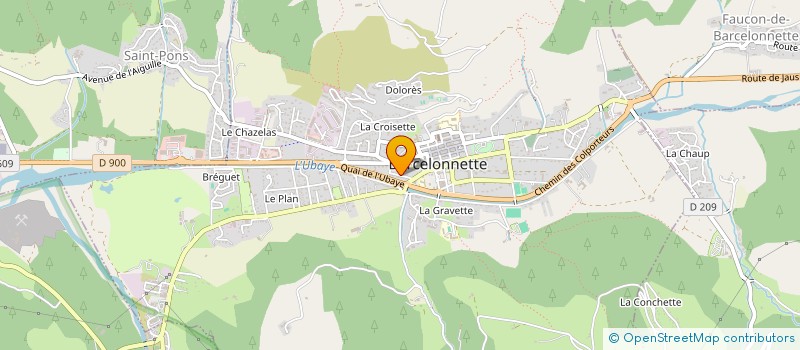 localisation de l'entreprise MONSIEUR JORGEN BOUSQUET  SAINT-PONS