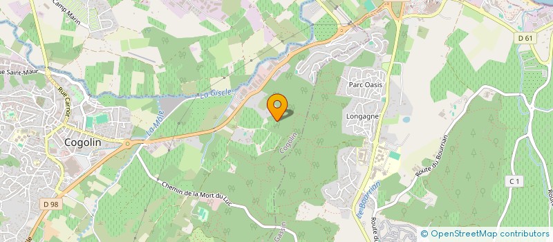 localisation de l'entreprise MONSIEUR JORGES DE BRITO DOMINGOS à COGOLIN