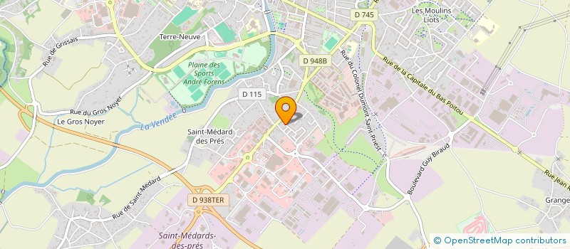 localisation de l'entreprise MONSIEUR JORIAN GAURIN  FONTENAY-LE-COMTE