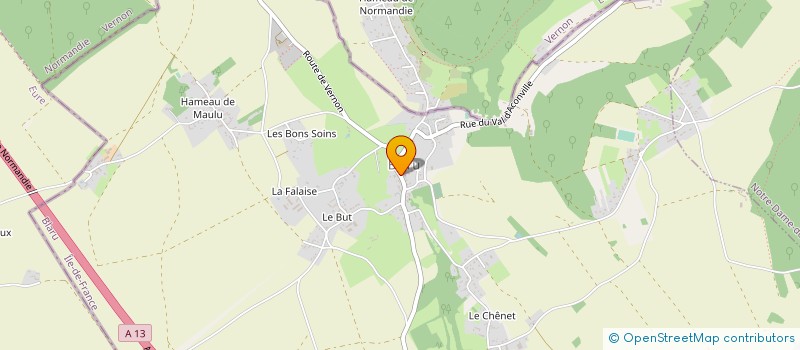 localisation de l'entreprise MONSIEUR JORICE HONFROY  BLARU