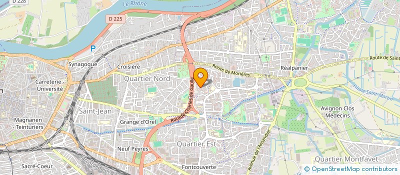 localisation de l'entreprise MONSIEUR JORICK BUFFERNE  AVIGNON