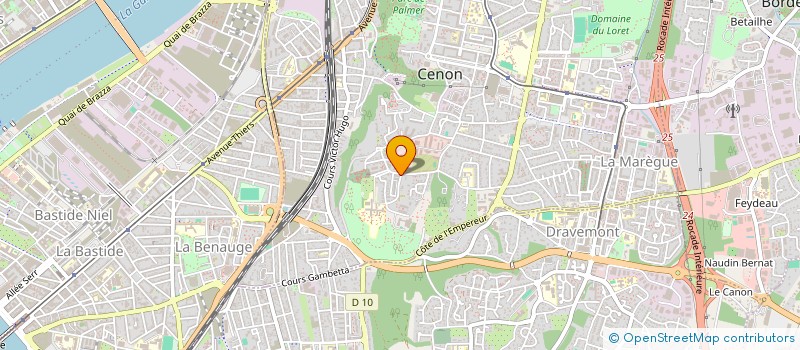 localisation de l'entreprise MONSIEUR JORIS ALAMICHEL  CENON