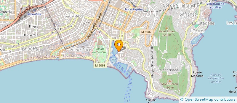 localisation de l'entreprise MONSIEUR JORIS ATTIA  NICE