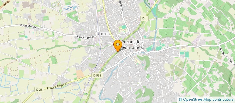 localisation de l'entreprise MONSIEUR JORIS AUDIBERT à PERNES-LES-FONTAINES