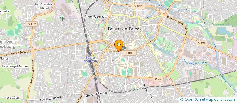 localisation de l'entreprise MONSIEUR JORIS BAILLET à BOURG-EN-BRESSE