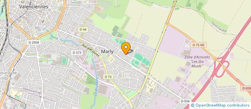 localisation de l'entreprise MONSIEUR JORIS BAUDCHON  MARLY