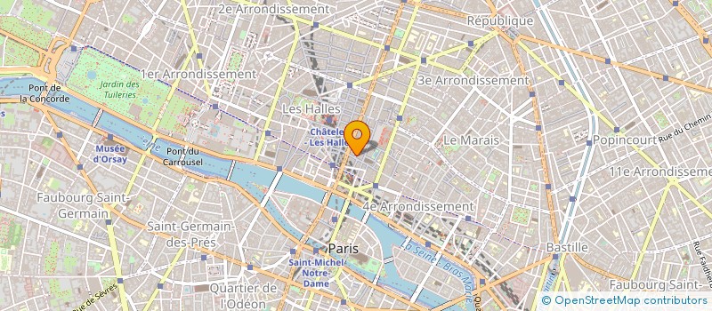 localisation de l'entreprise MONSIEUR JORIS BAZARE TEDJE  PARIS