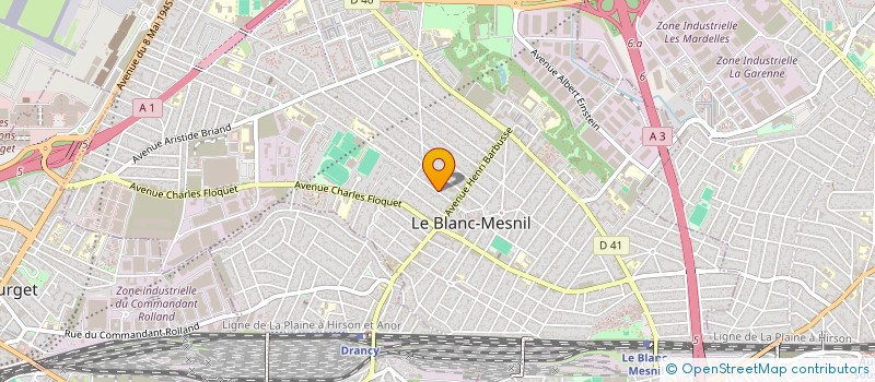 localisation de l'entreprise MONSIEUR JORIS BENABDELMOUMENE à LE BLANC-MESNIL