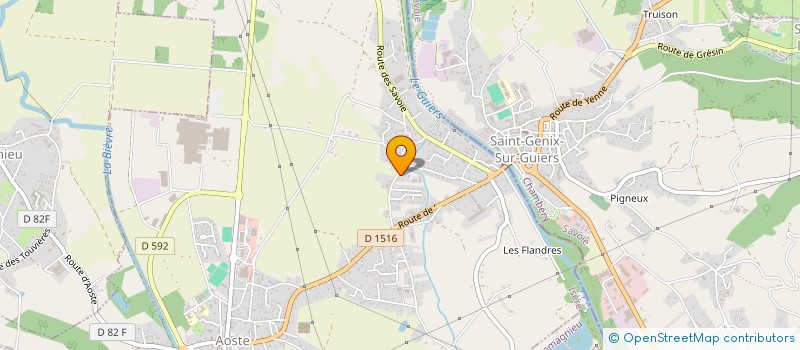 localisation de l'entreprise MONSIEUR JORIS BIESSY  AOSTE