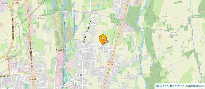 localisation de l'entreprise MONSIEUR JORIS BOISSON  AUREILHAN