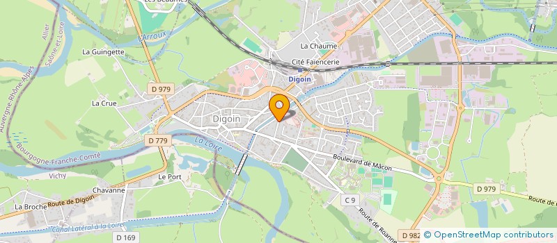 localisation de l'entreprise MONSIEUR JORIS BOIVIN JAILLOT  DIGOIN