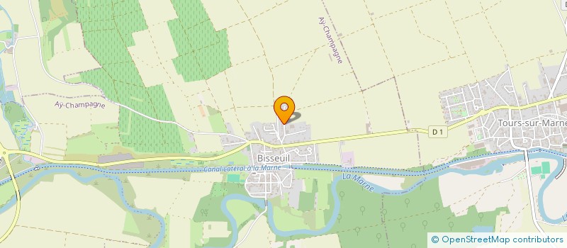 localisation de l'entreprise MONSIEUR JORIS BONDON  AY-CHAMPAGNE