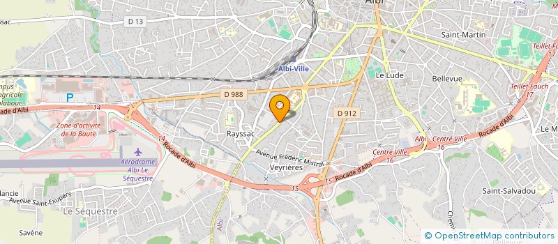 localisation de l'entreprise MONSIEUR JORIS BONNET à ALBI