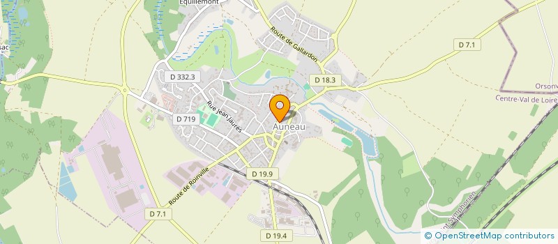 localisation de l'entreprise MONSIEUR JORIS BONNIN à AUNEAU-BLEURY-SAINT-SYMPHORIEN