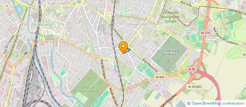 localisation de l'entreprise MONSIEUR JORIS BOUREAU  DIJON