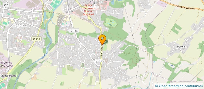 localisation de l'entreprise MONSIEUR JORIS BRUNI  TIGNIEU-JAMEYZIEU